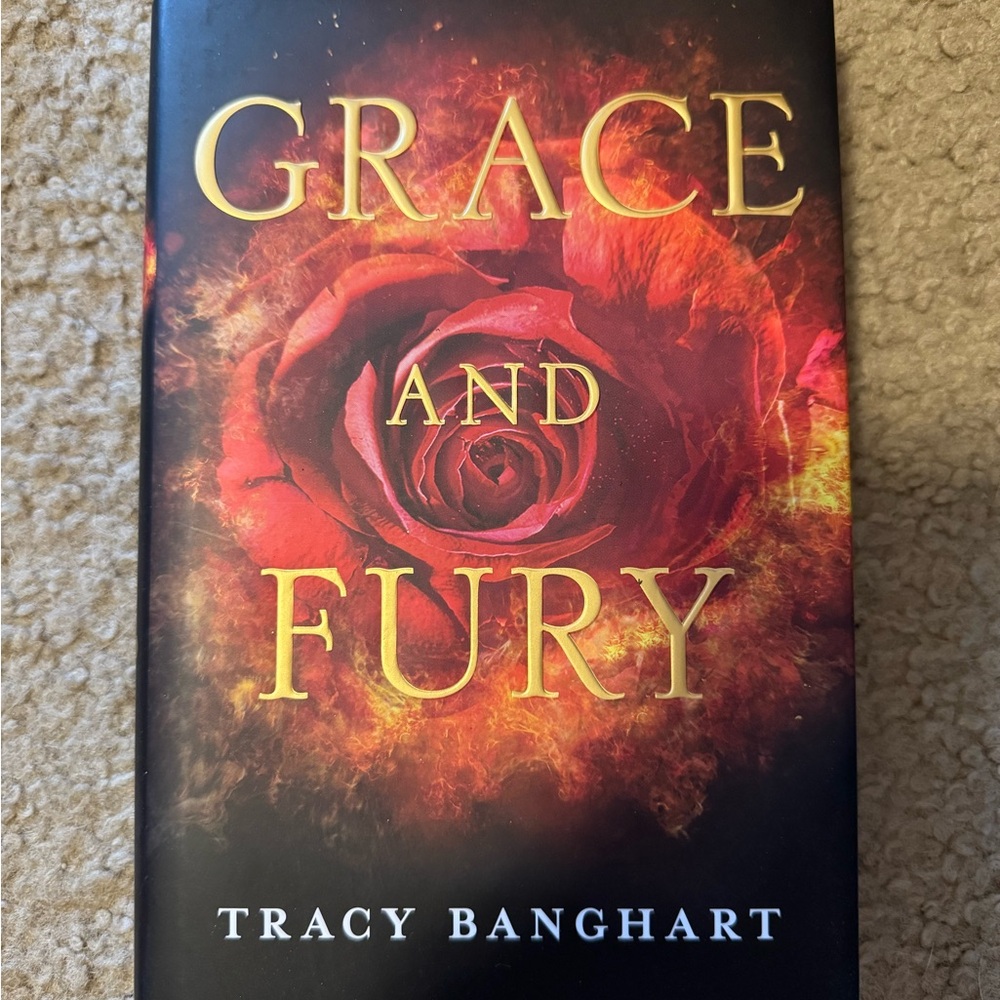 Signed copy of Grace and Fury Hardcover Book